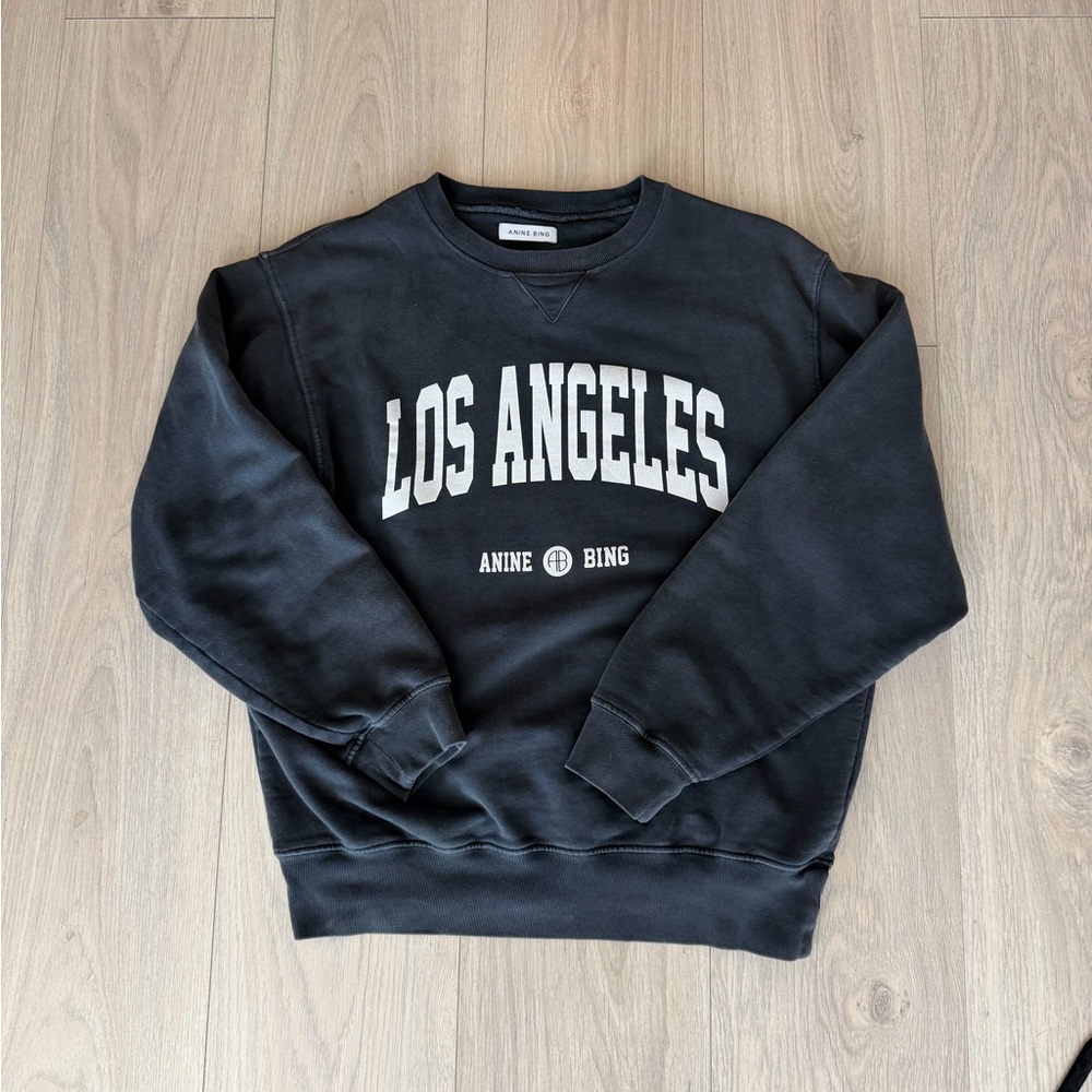 Anine Bing Ramona Sweater - Los Angeles washed black